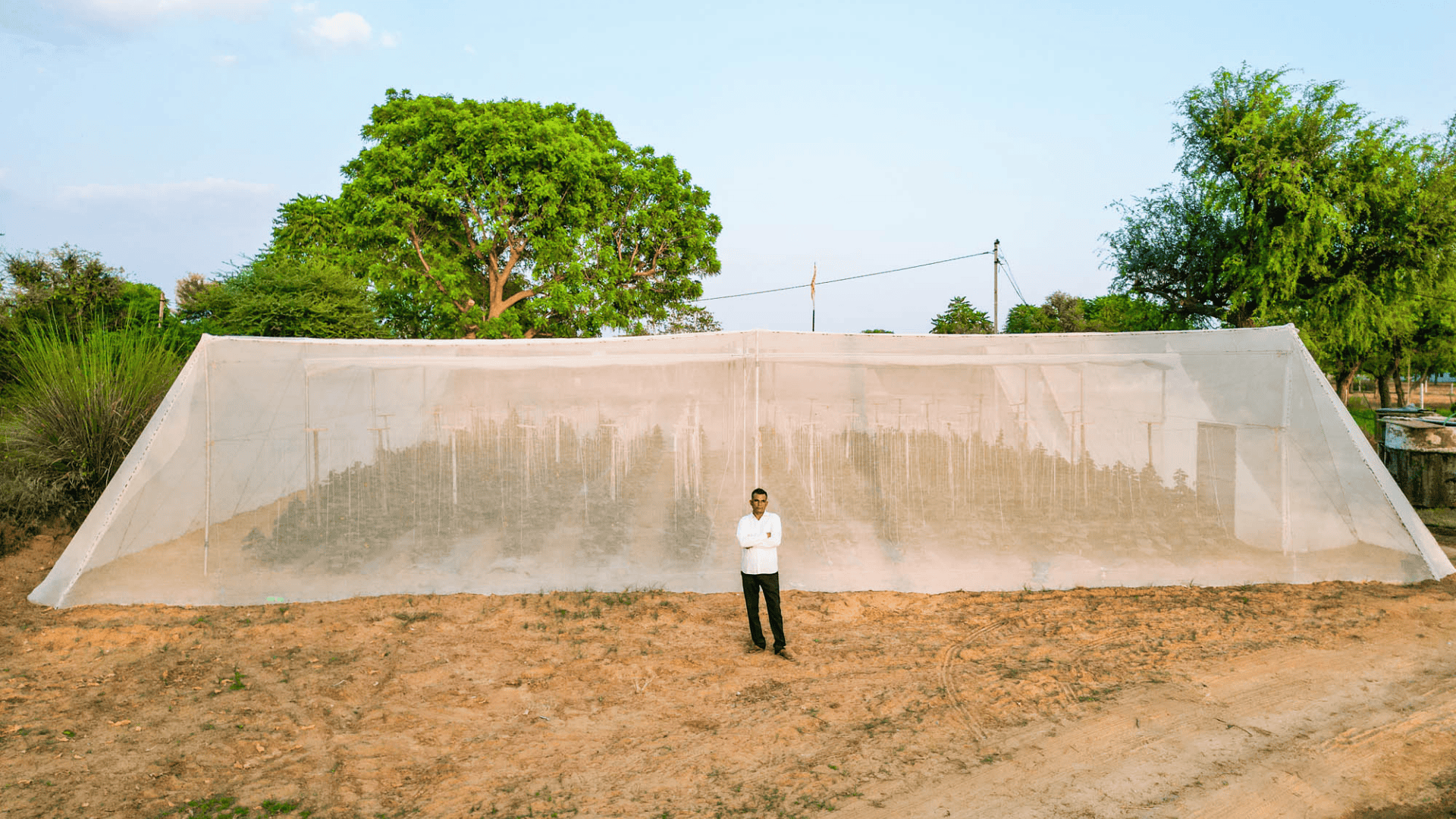Kheyti’s modular greenhouse showcasing its climate-resilient farming design, supported by Scale-Up, Marico Innovation Foundation’s no-equity accelerator.