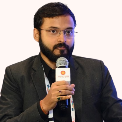 Photo of Amit Priyadarshan, CEO of Caliche, part of Scale-Up program by Marico Innovation Foundation.