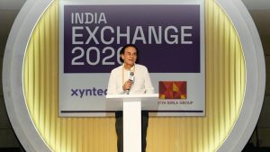 Harsh Mariwala speaking at India Exchange 2026 event